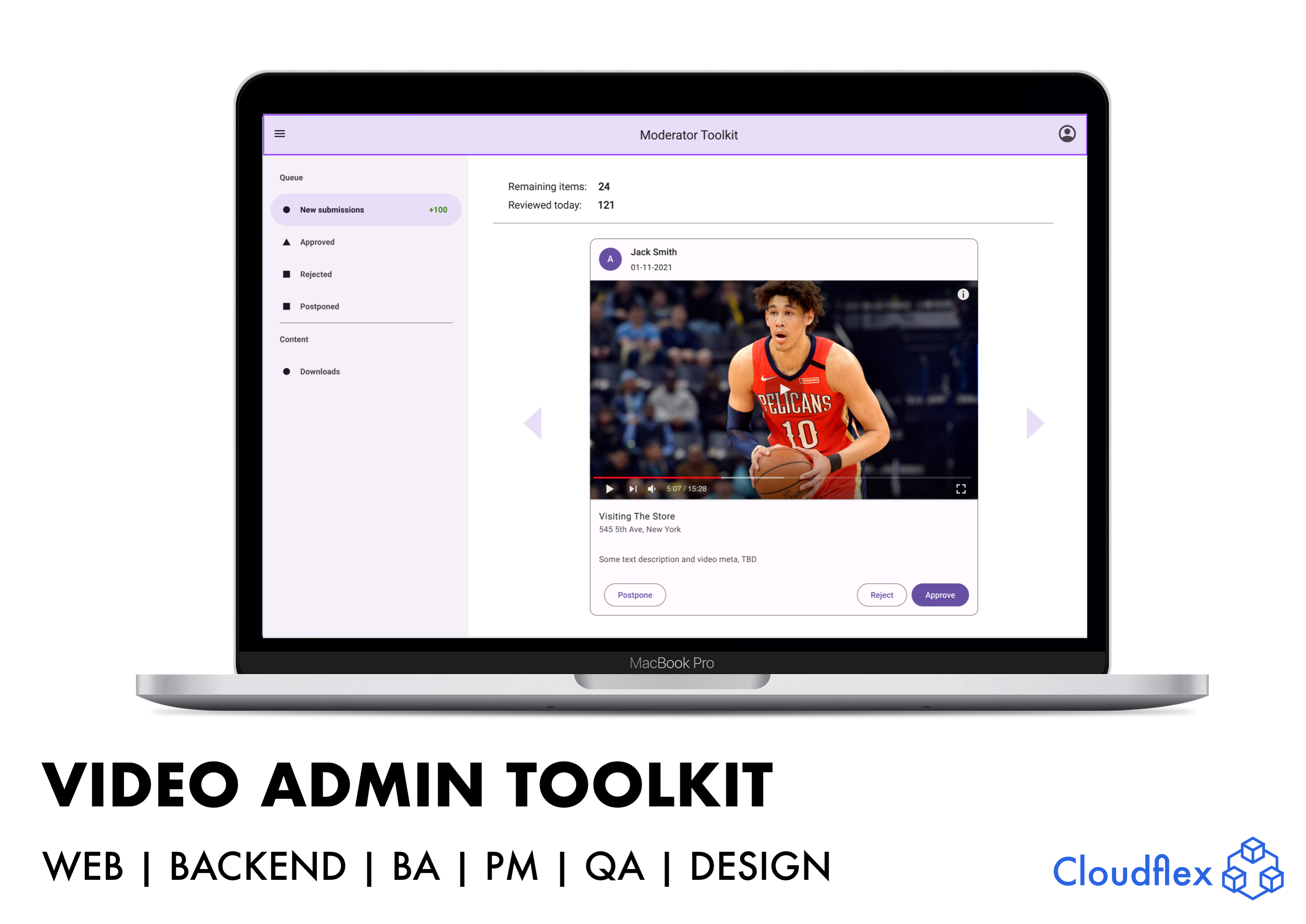 Video Admin Toolkit, Video moderation Product