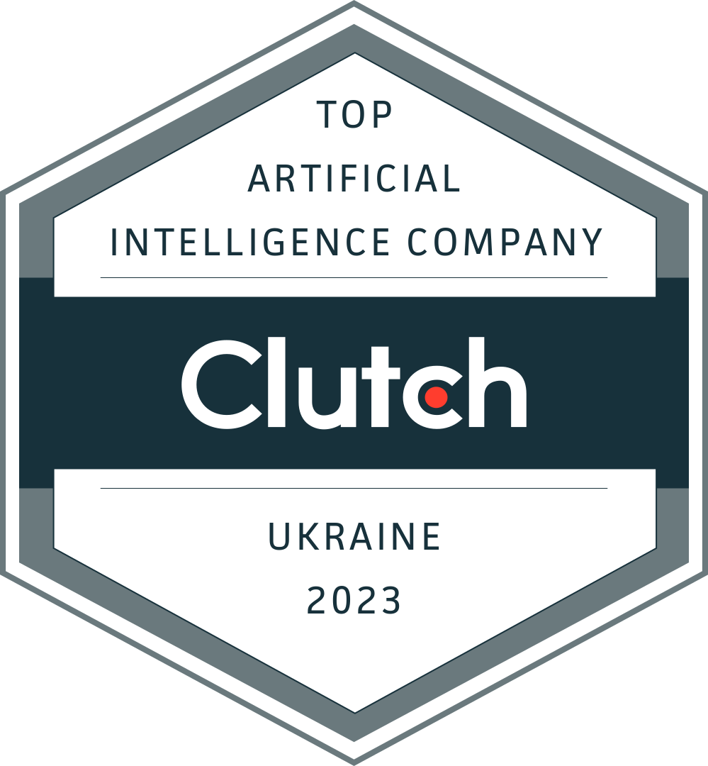 CloudFlex is top AI company in Ukraine 2023 by Clutch