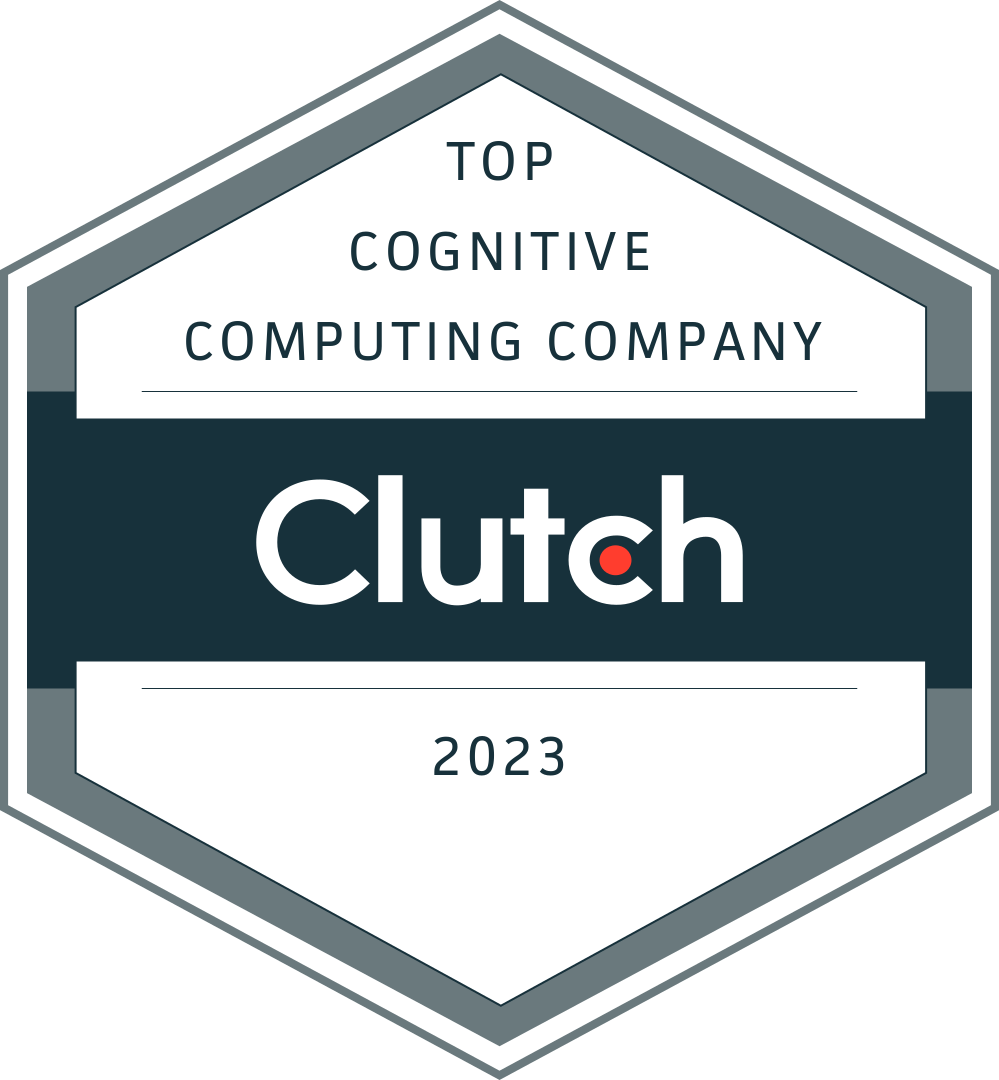 CloudFlex is top cognitive company global 2023 by Clutch